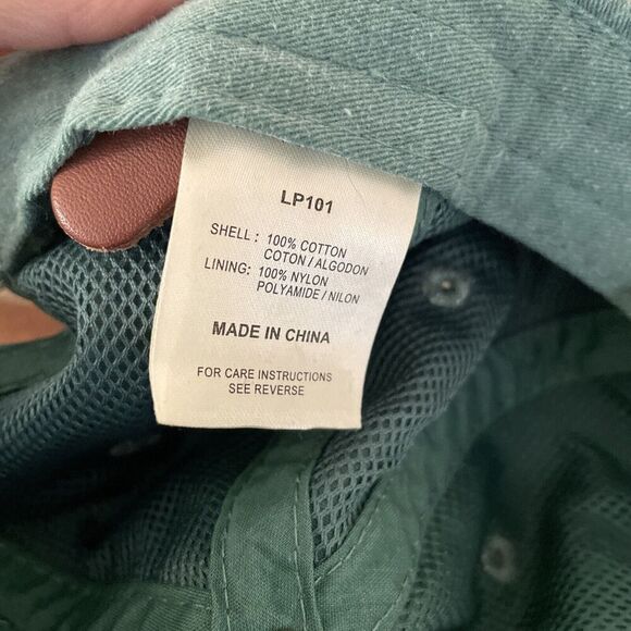 Shroom Mushrooms Hat ADAMS Green Cap Women's 90s Style Distressed Patches - Picture 10 of 11